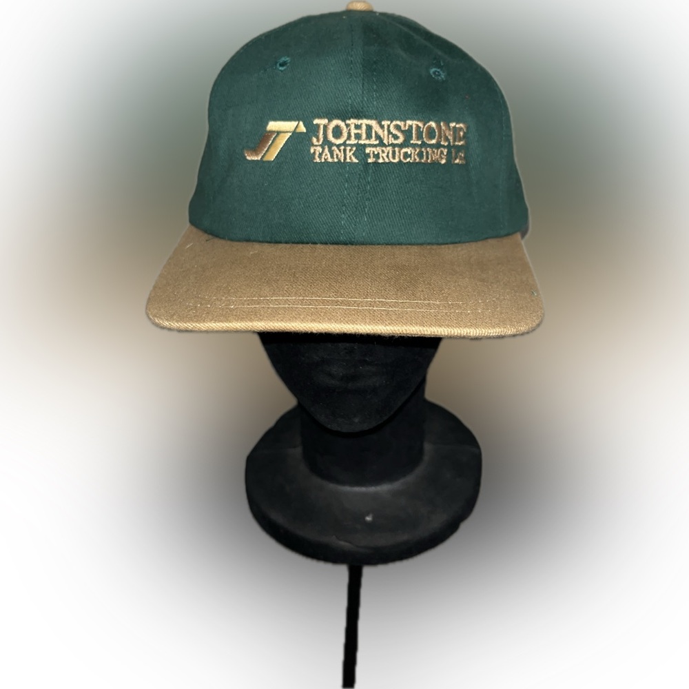 Vintage Johnstone Tank Trucking Ltd.  Green & Tan Snapback Hat AJM